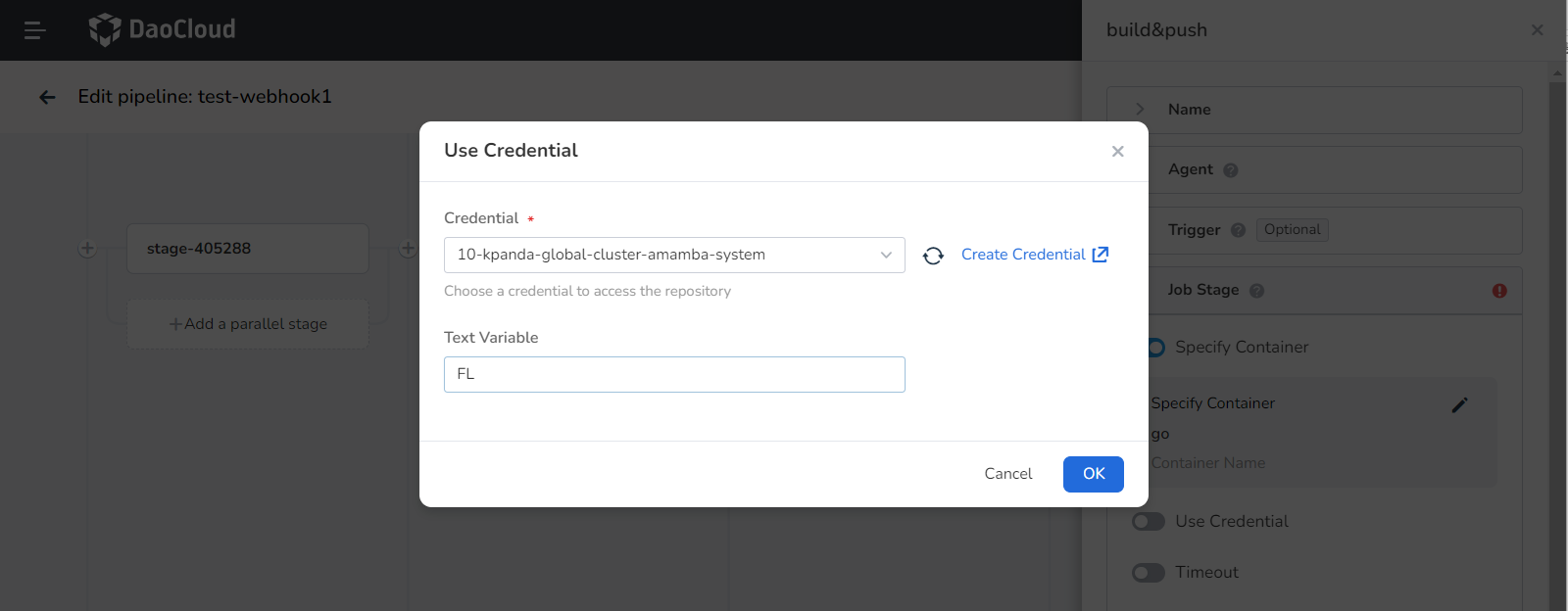 Use Credential01