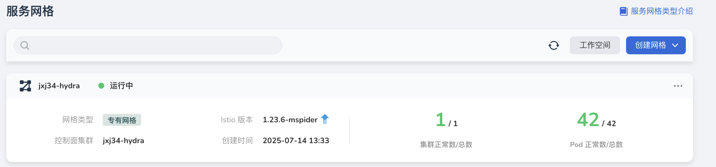 创建专有网格